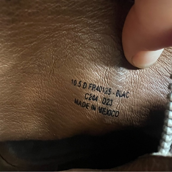 Frye Black Chelsea Boots, size 10.5 - Picture 6 of 6